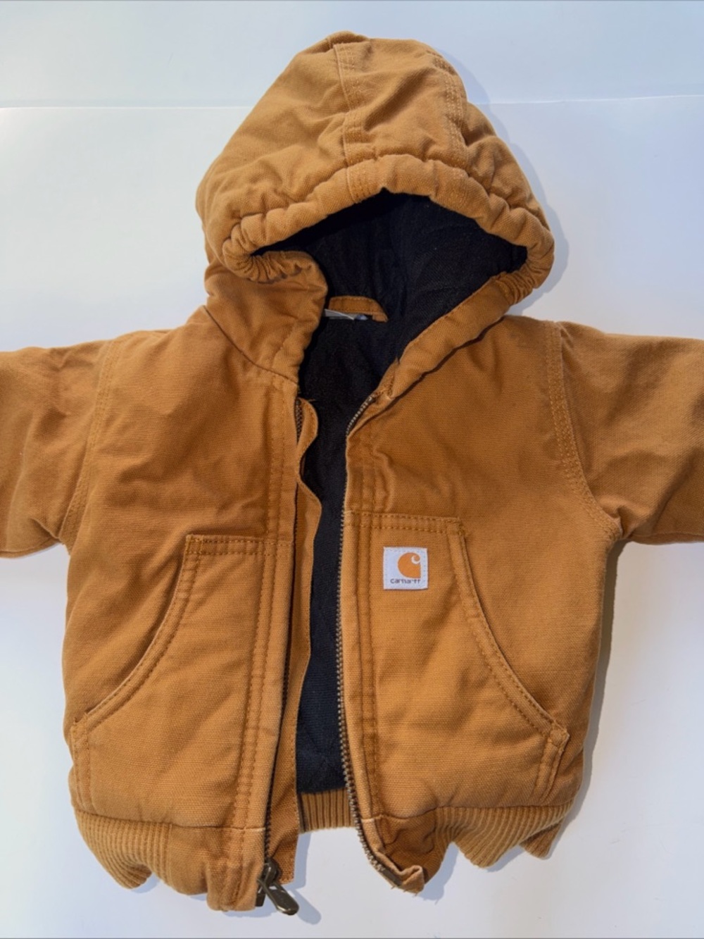 Carhartt Kids Orange Duck Canvas size 6mt
